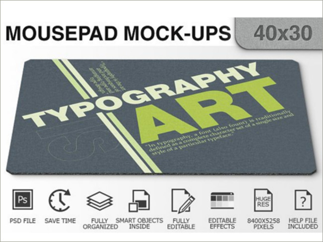 mouse pad mockeup psd 6