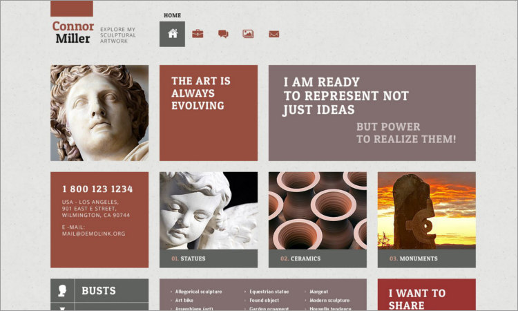 Best Sculpture WordPress Themes