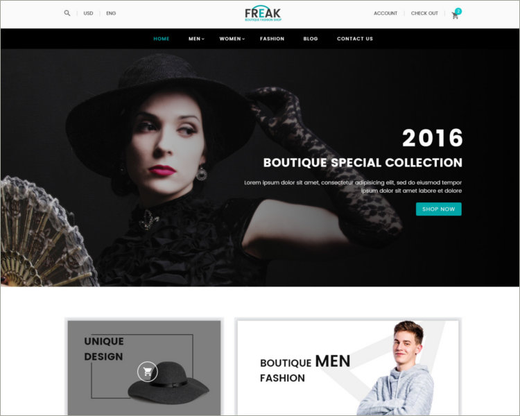 31+ Boutique Website Themes & Templates Free Download