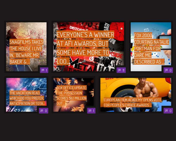 BuddyPress Entertainment WordPress template