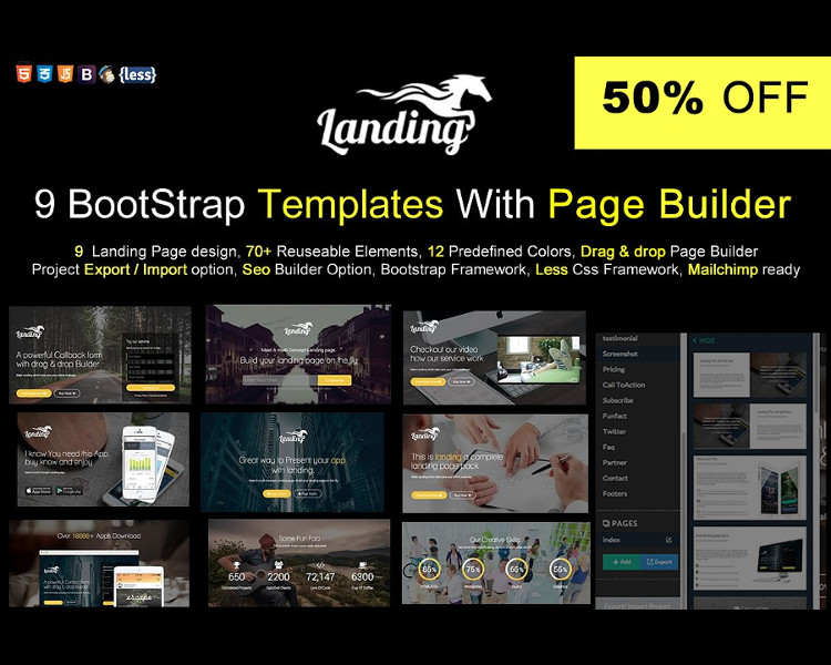 Builder Bootstrape Website Template