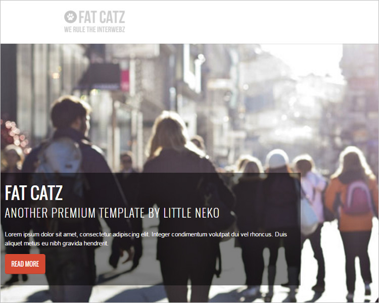 Business Bootstrap Website Template