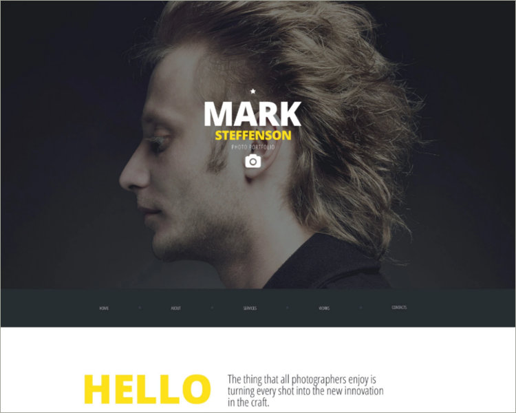 CV Website Template