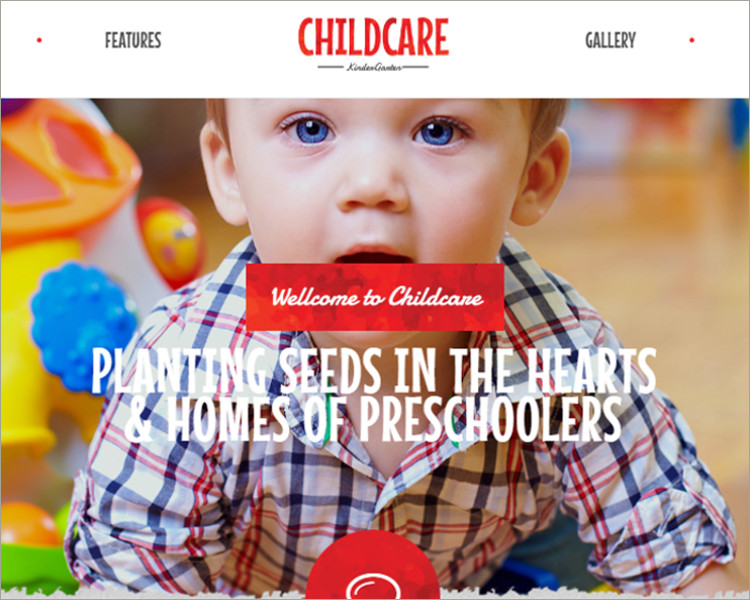 Children & Kindergarten WP Theme 1
