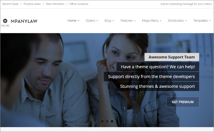 CompanyLaw WordPress Templates