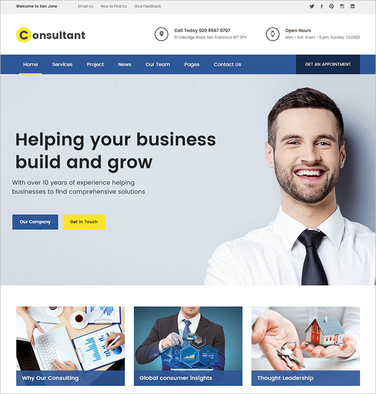 Consultant Drupal Templates