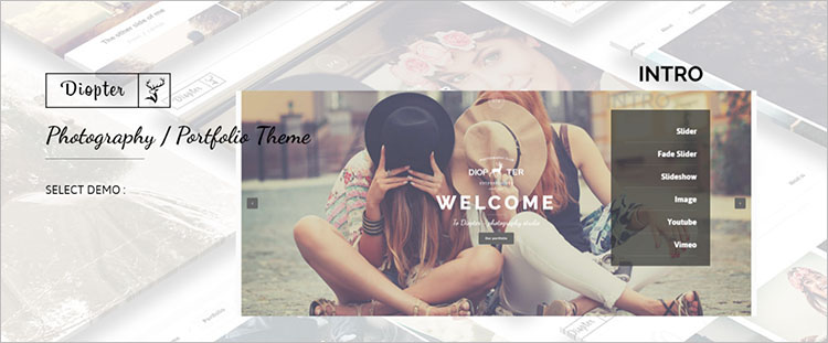 Creative Photography Theme Templates