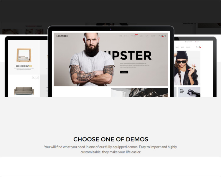 Creative Selling Website PSD Template