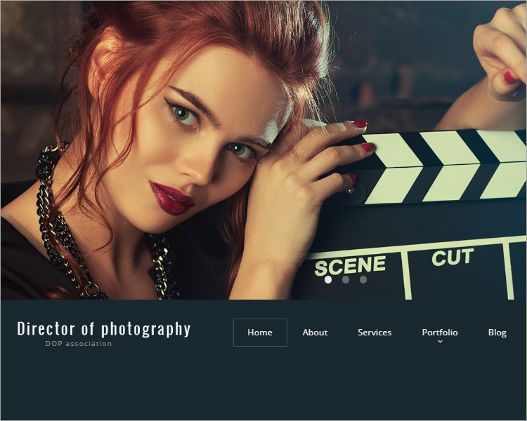 Director of Photography WordPress Theme