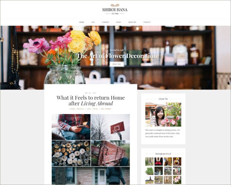 Elegant Blogging Theme