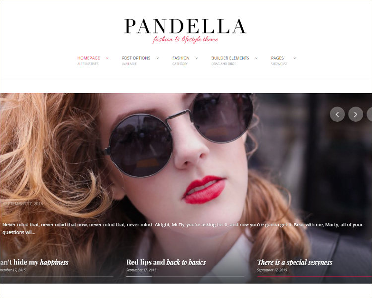 Fashion & Lifestyle Blog Theme