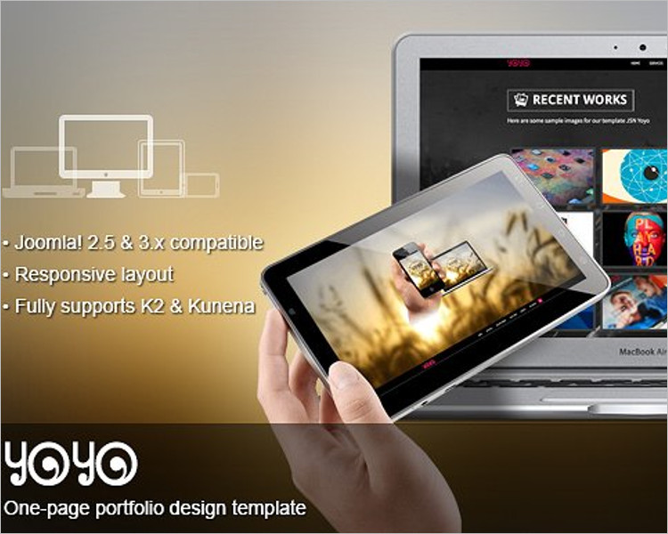 Flexible One-page Website Template
