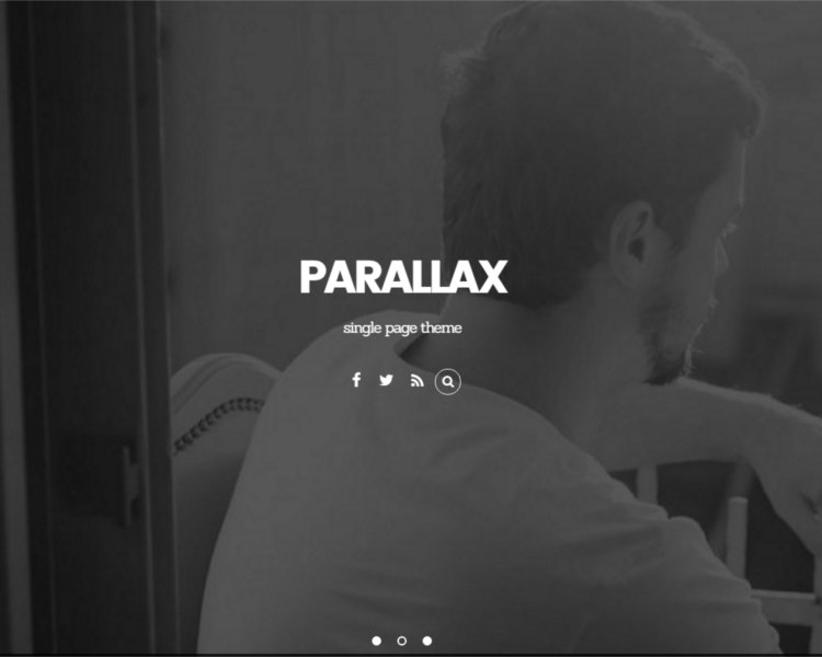 Free Parallex template