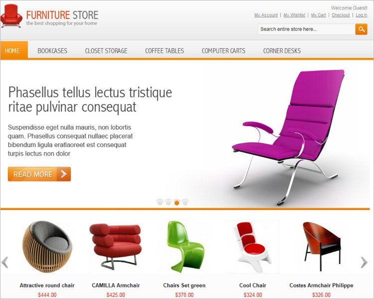 Furniture Bootstrap Themes Free Premium Templates