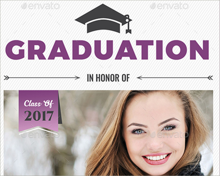 Graduation Invitation template