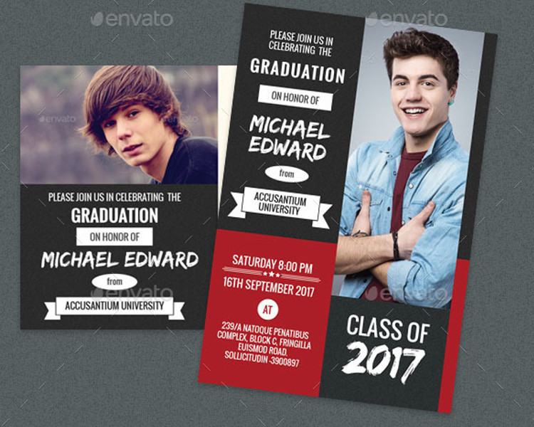 Graduation Party Post Card
