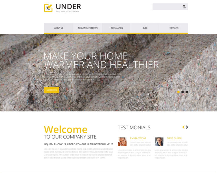 Home Remodeling Responsive Template