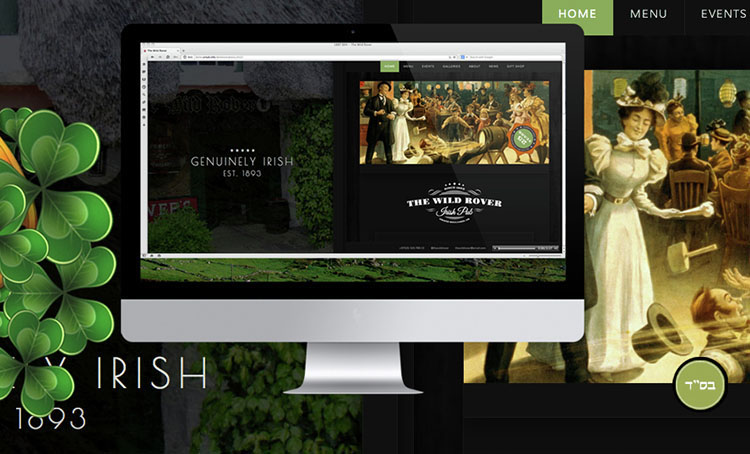 Irish Modern Pub WordPress Theme Templates