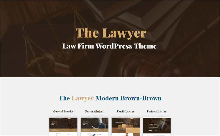 Lae Firm financing WordPress Theme