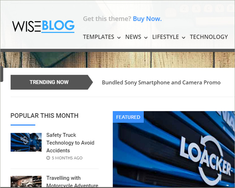 Magazine Blog and Shop Theme