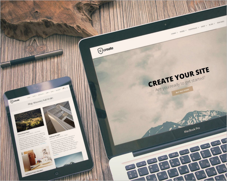 Multipurpose Single Page Website Template