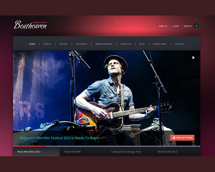 Music Maker WordPress Templates