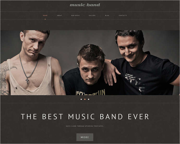 Music WordPress Nulled Template