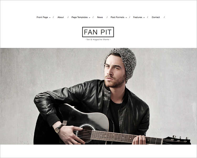 Music WordPress Premium Template