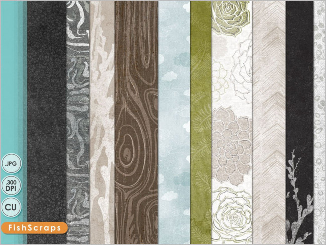 Natural paper element Texture