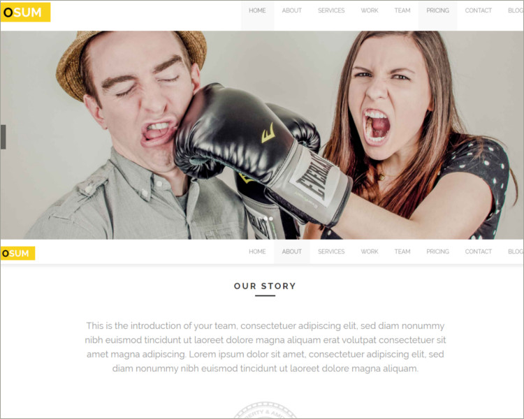 Blog jekyll theme