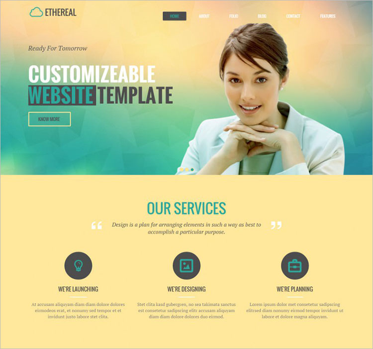 Parallax Drag & Drop Drupal Templates