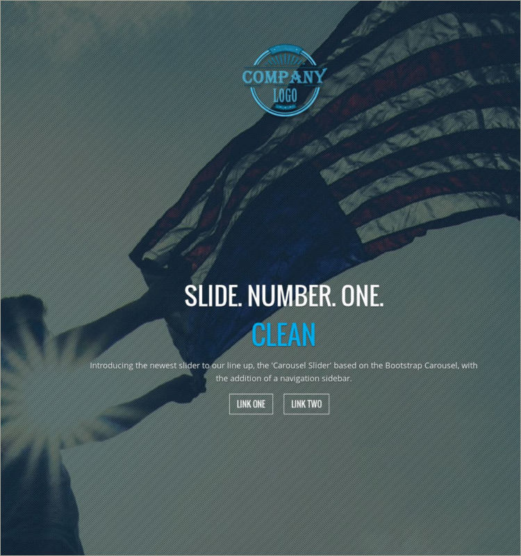 Patriotic Responsive WordPress Theme