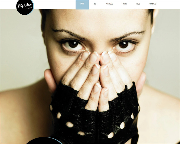 Personal Responsive Joomla Template