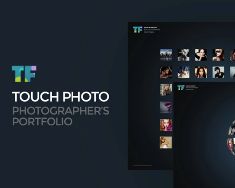Photo Website Template