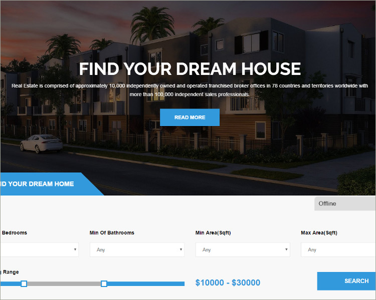 Premium RealEstate WordPress Theme