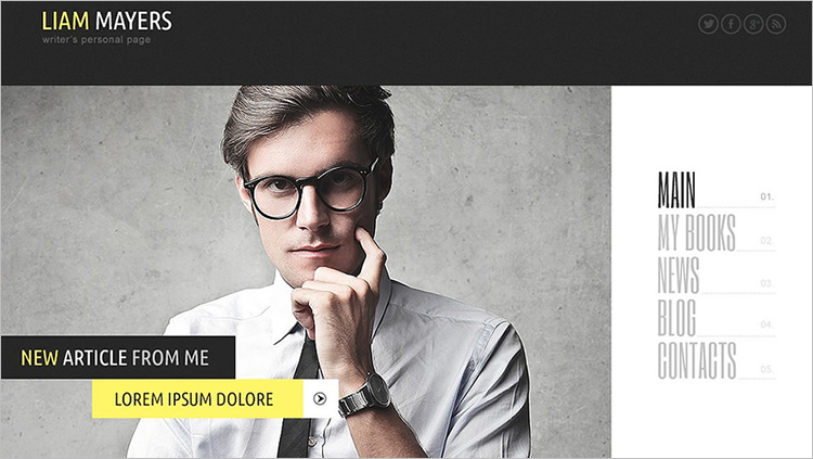 Responsive Copywriters WordPress Theme Templates