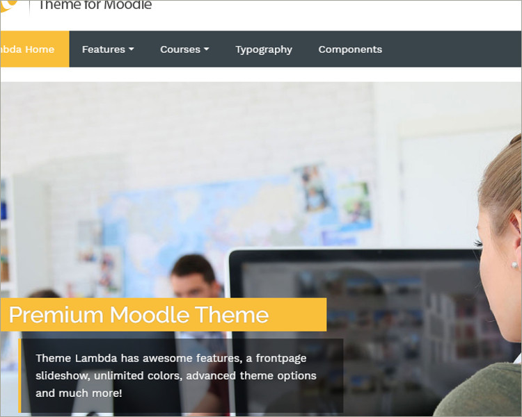 Responsive Moodle Theme