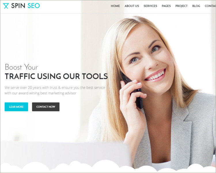 SEO & Business WordPress Theme