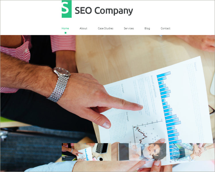 SEO Company WordPress Theme