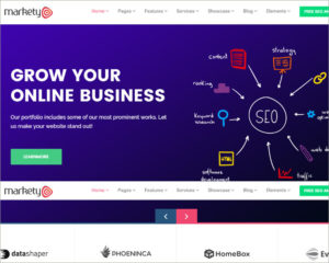 SEO & Digital Marketing WordPress Theme