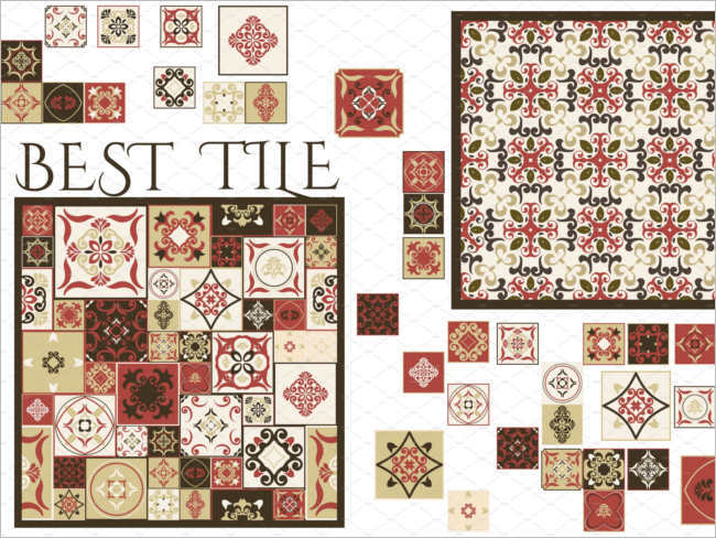 Seamless Floor Tile Texture