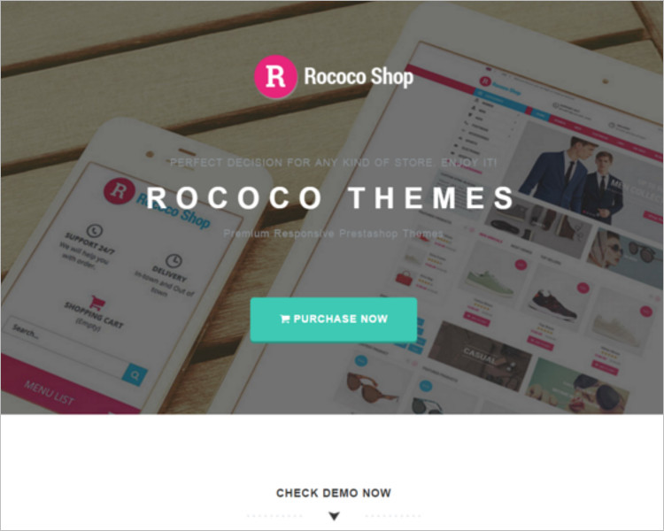 Selling Accessories Website PSD Template