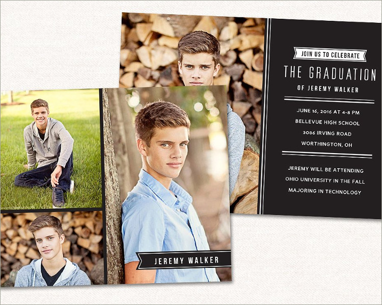 Senior Graduation Card Template