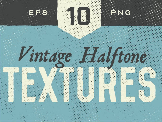 Simple Halftone Texture Design