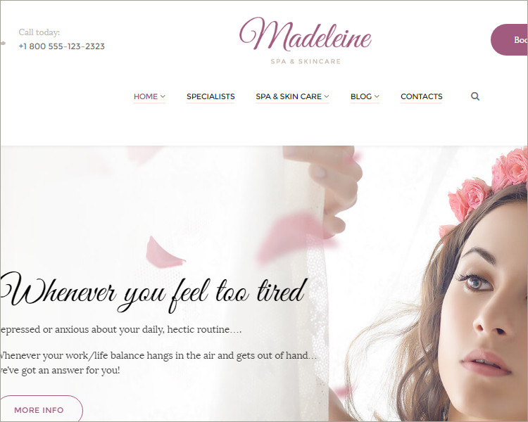 Skincare WordPress Theme