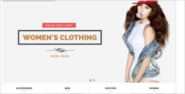 Women Fashion For Mogento Theme