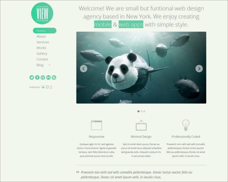 WordPress Responsive Themes