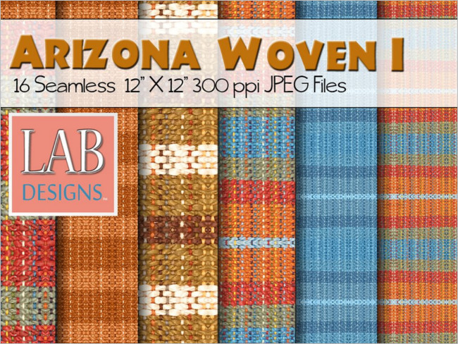 Woven Fabric Example Texture Design