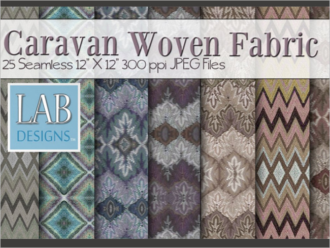 Woven Fabric Patter Texture