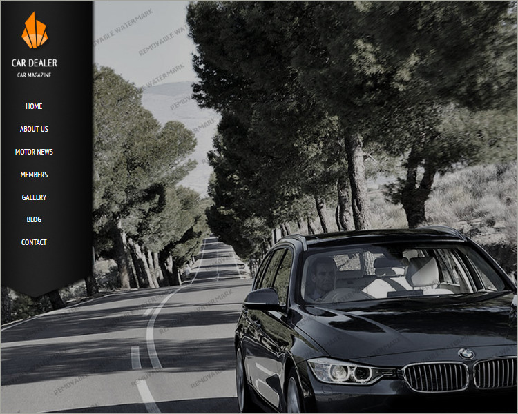 best Car Dealer Website Template